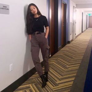 Wilfred Gray Cargo Pant